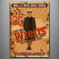 Wrens Vintage Recruitment vintage aluminium sign