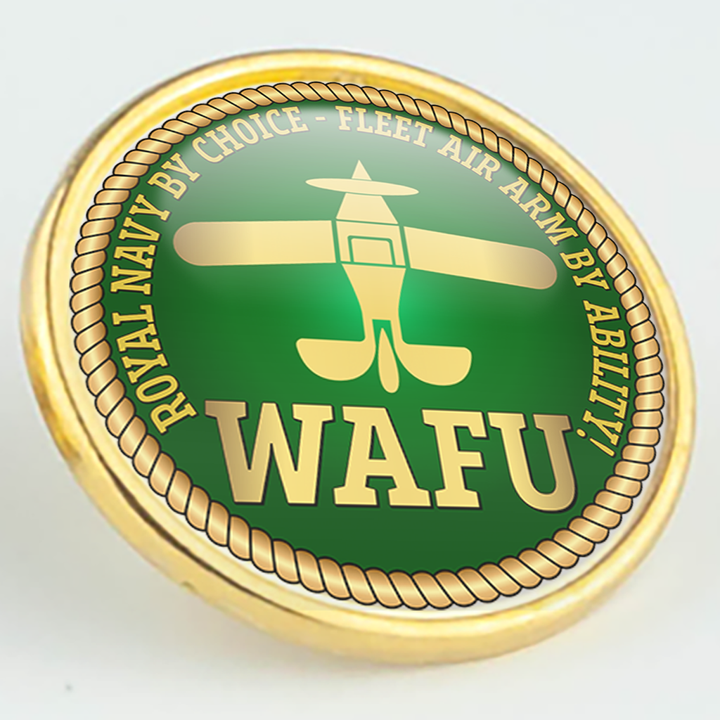 Fleet Air Arm 'WAFU' Pin/Lapel Badge
