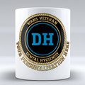 Women's Royal Naval Service Veteran 'Dental Hygienist' Branch Badge Personalised Mug
