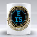 Women's Royal Naval Service Veteran 'Education & Training Support' Branch Badge Personalised Mug
