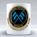 Women's Royal Naval Service Veteran 'Signaller' Branch Badge Personalised Mug