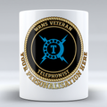 Women's Royal Naval Service Veteran 'Telephonist' Branch Badge Personalised Mug