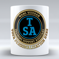 Women's Royal Naval Service Veteran 'Training Support Assistant' Branch Badge Personalised Mug