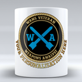 Women's Royal Naval Service Veteran 'Weapons Analyst' Branch Badge Personalised Mug