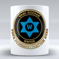 Women's Royal Naval Service Veteran 'Writer' Branch Badge Personalised Mug