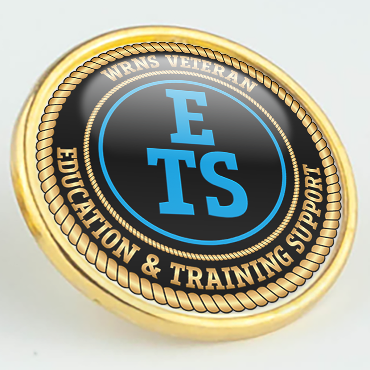 WRNS Veteran 'Education & Training Support' Pin/Lapel Badge