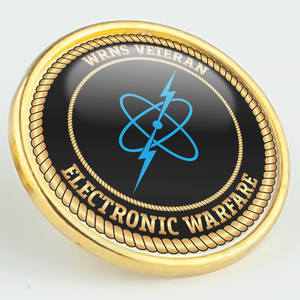 WRNS Veteran 'Electronic Warfare' Pin/Lapel Badge