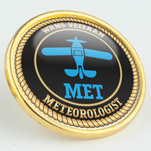Load image into Gallery viewer, WRNS Veteran &#39;Meteorologist&#39; Pin/Lapel Badge
