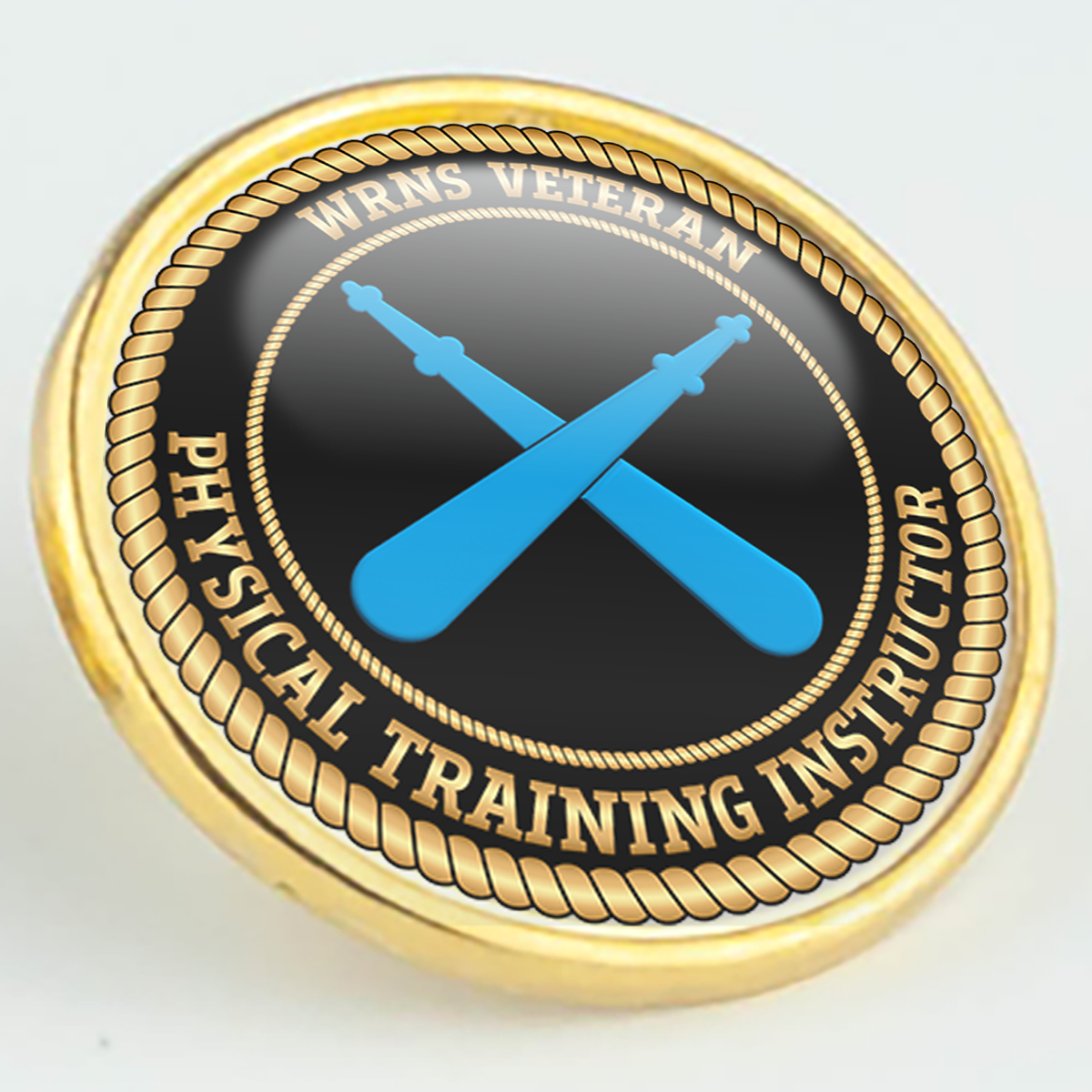 WRNS Veteran 'Physical Training Instructor' Pin/Lapel Badge