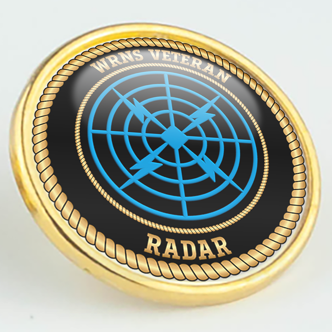 WRNS Veteran 'Radar' Pin/Lapel Badge