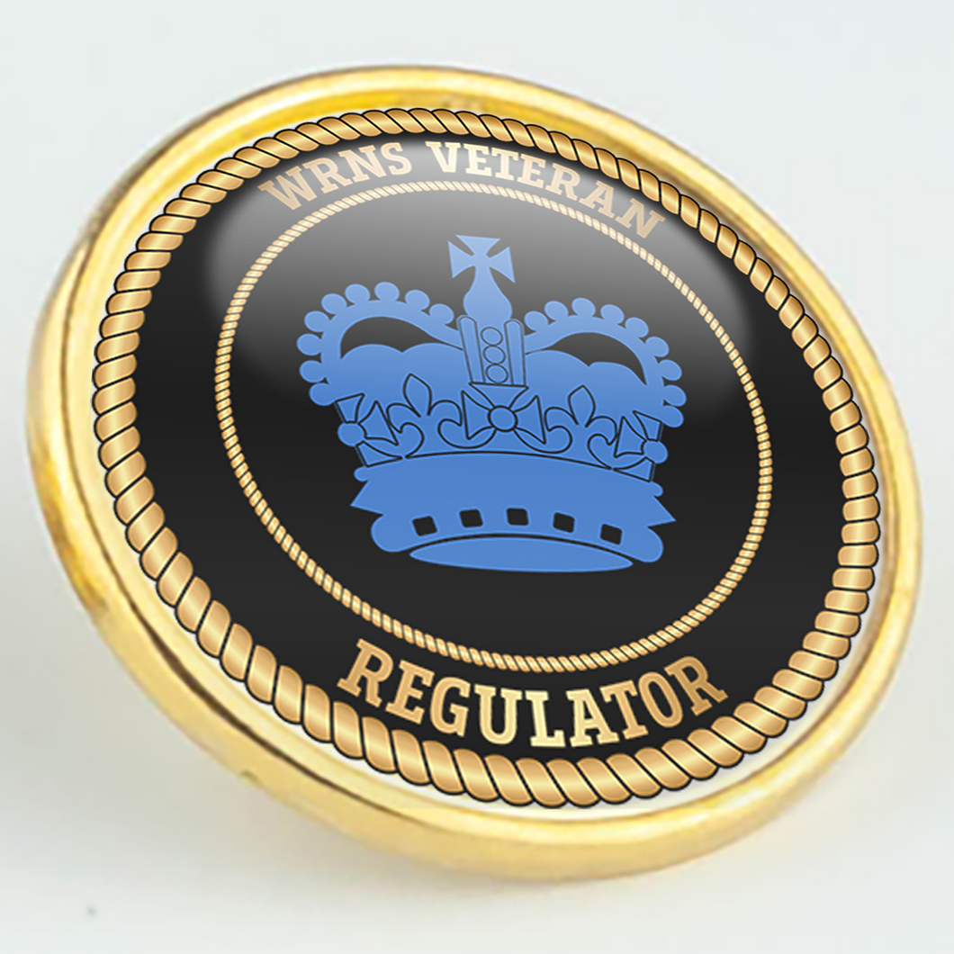 WRNS Veteran 'Regulator' Pin/Lapel Badge
