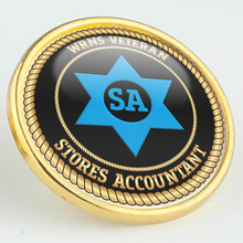 Load image into Gallery viewer, WRNS Veteran &#39;Stores Accountant&#39; Pin/Lapel Badge
