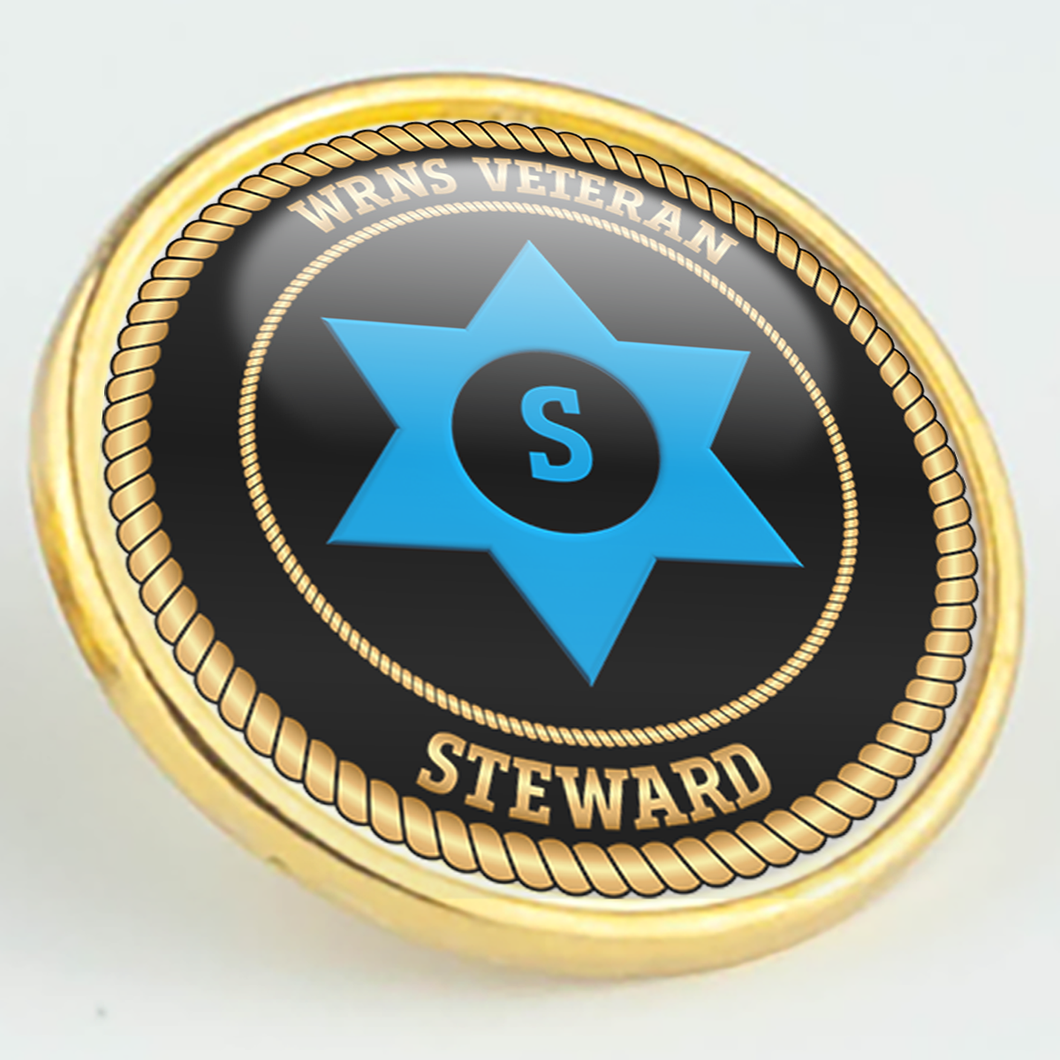 WRNS Veteran 'Steward' Pin/Lapel Badge