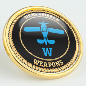 WRNS Veteran 'Weapons' Master Pin/Lapel Badge