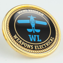 Load image into Gallery viewer, WRNS Veteran &#39;Weapons Electrical&#39; Pin/Lapel Badge
