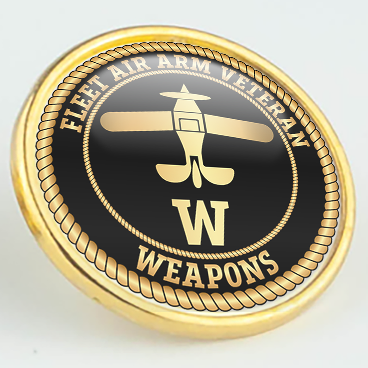 Fleet Air Arm Veteran 'Weapons' Pin/Lapel Badge