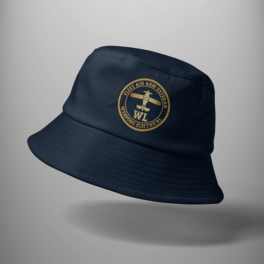 Fleet Air Arm Veteran 'Weapons Electrical' Bucket Hat