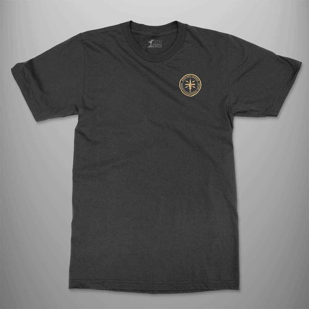 Royal Navy Veteran 'Weapons Engineering Mechanic - Ordnance' T-Shirt in black