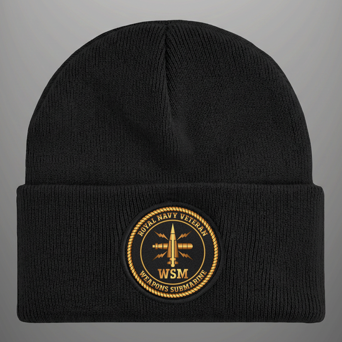 Royal Navy Veteran 'Weapons Submarine' - Beanie Hat