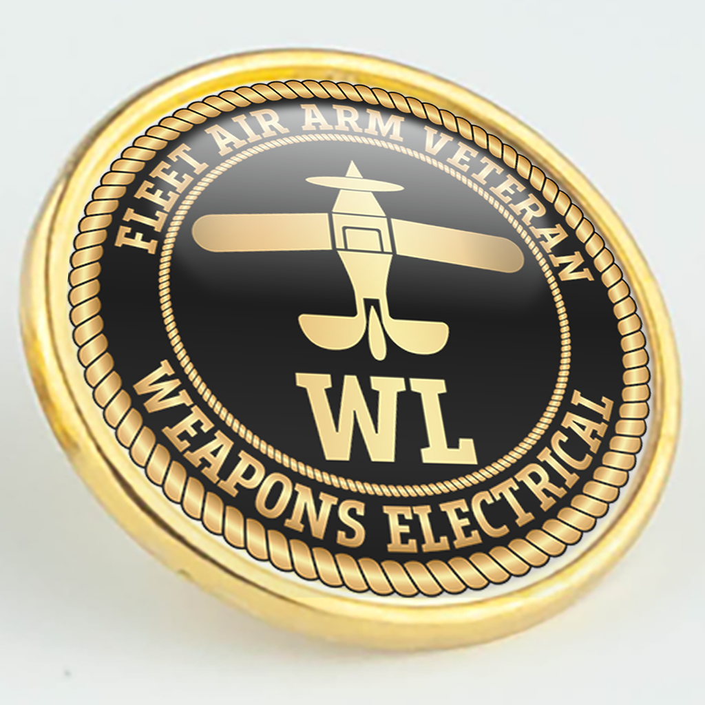 Fleet Air Arm Veteran 'Weapons Electrical' Pin/Lapel Badge