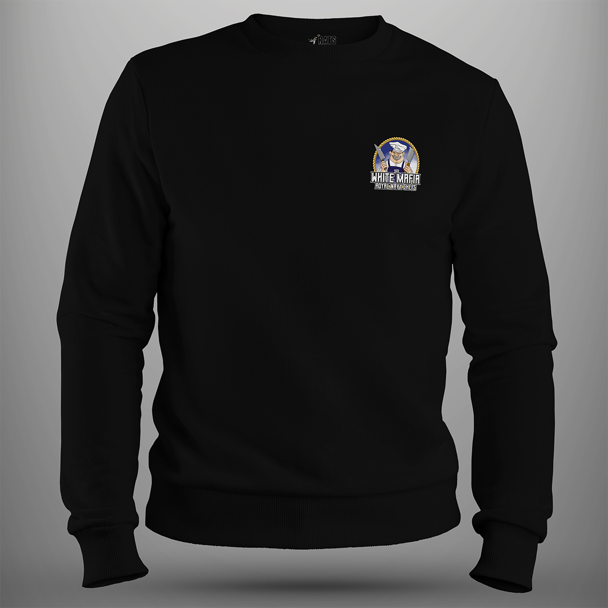 White Mafia Royal Navy Chefs Sweatshirt