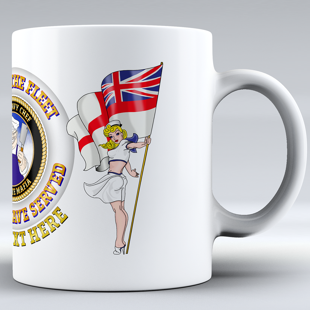 Elite of the Fleet 'White Mafia' - Personalised Mug