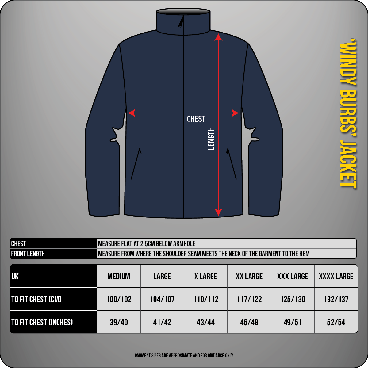 Royal Navy Veteran - Victualling 'Windy Burbs' Jacket