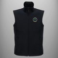 Women's Royal Naval Service 'Family Services' Veteran soft shell body warmer in black — front view