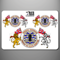 Wrens Veteran Proud to Have Served self-adhesive sticker sheet