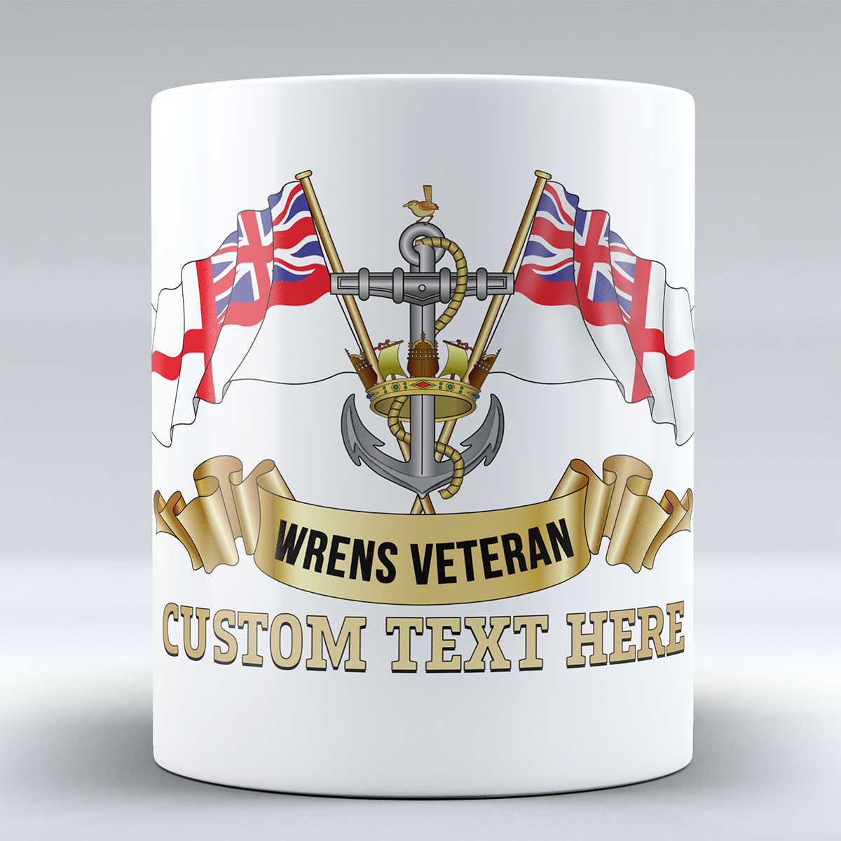 Wrens Veteran 'Ensigns' - Personalised Mug