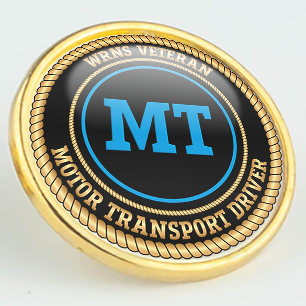WRNS Veteran 'Motor Transport Driver' Pin/Lapel Badge