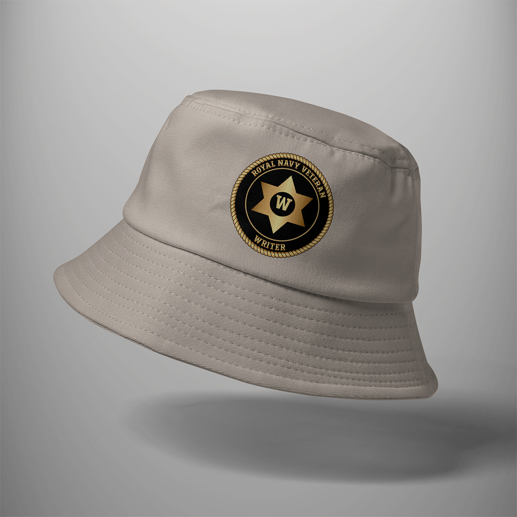 Royal Navy Veteran 'Writer' Bucket Hat