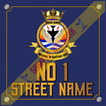 Aircraft Handler - Personalised House Sign