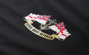 Royal Navy Veteran Embroidered Polo Shirt